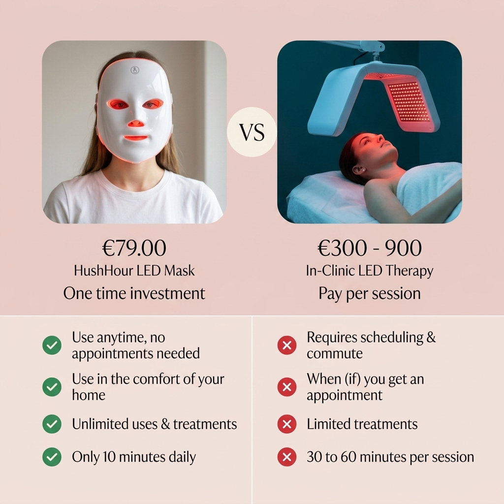 HushHour 7-in-1 LED Face Mask